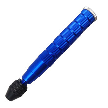 Drill Push Drill Spiral Hand Drill With Spring Olive Walnut Wood Manual Jewelers Sliding Drilling1 3