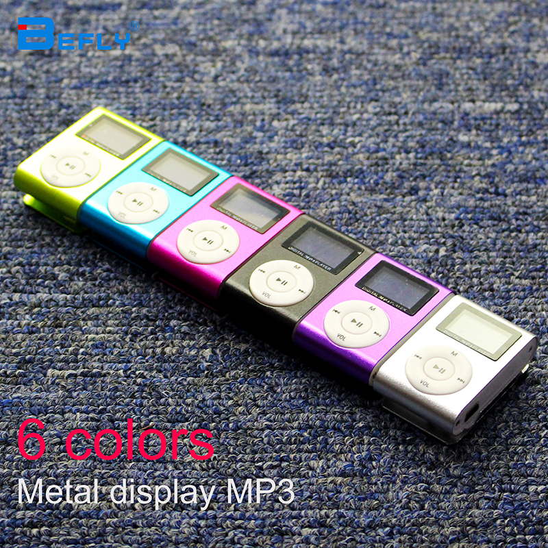 Купить Маркировка мини-usb клип mp3 плеер ЖК-экран поддерживает 32 Гб ...
