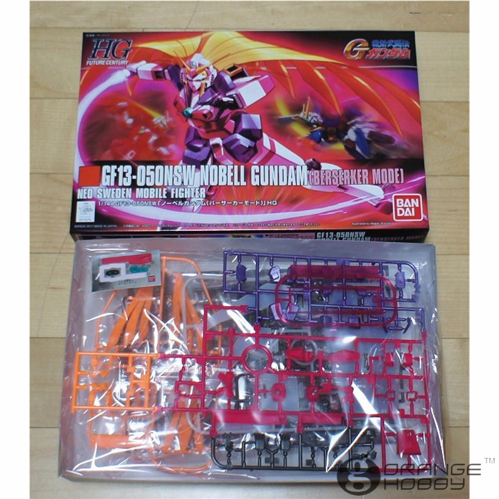 Bandai HGUC 129 Gf13-050nsw Nobell Gundam Berserker Mode 1/144 Scale Kit JP for sale online 