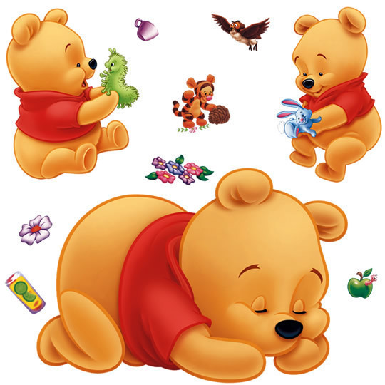 New Winnie the Pooh sticker for kids rooms childr...