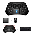 Brand New 2 4G Wireless Gaming Keyboard Gamer Touchpad Mini Game Fly Air Mouse for PC