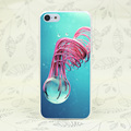 1W 3D Abstract Hard Transparent for iPhone 4 4s 5 5s 5c SE 6 6s Plus