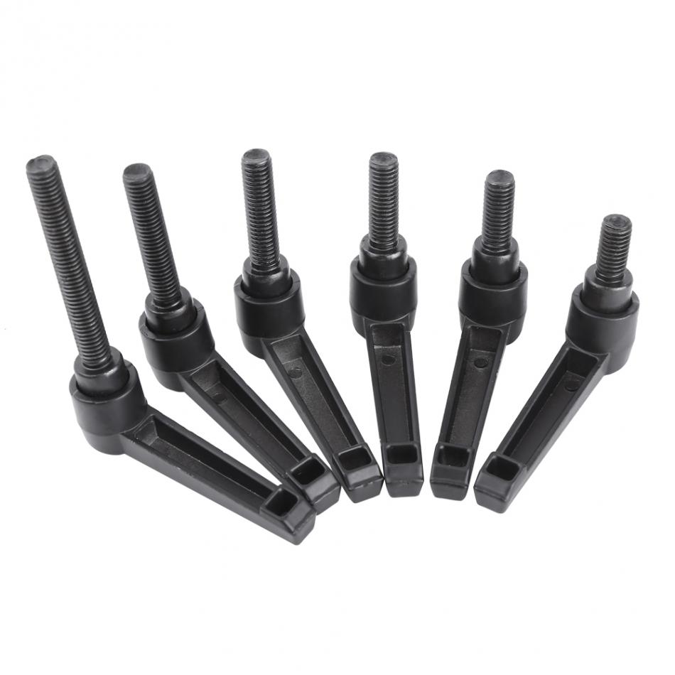Size : M8X16 YJZG 1PC M5 M6 M8 M10 Clamping Handle Screws Bolt Clamping Lever Machinery Adjustable Handle Locking External Male Thread Knob