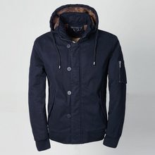 2015 winter coat Men s fashion warm padded jacket mens cotton men casual European style winter