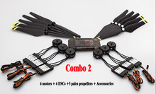 Original DJI E600 3508 Motor + 20A ESC + 1242 Propeller Power Combo Kits for DJI F450 F550 Hexacopter Drone High Efficiency
