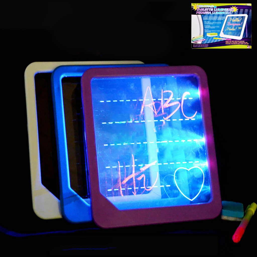 discovery neon led drawing board