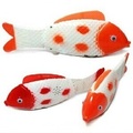3pcs lot New run electric toy music light fish shake the head and wag electric fish
