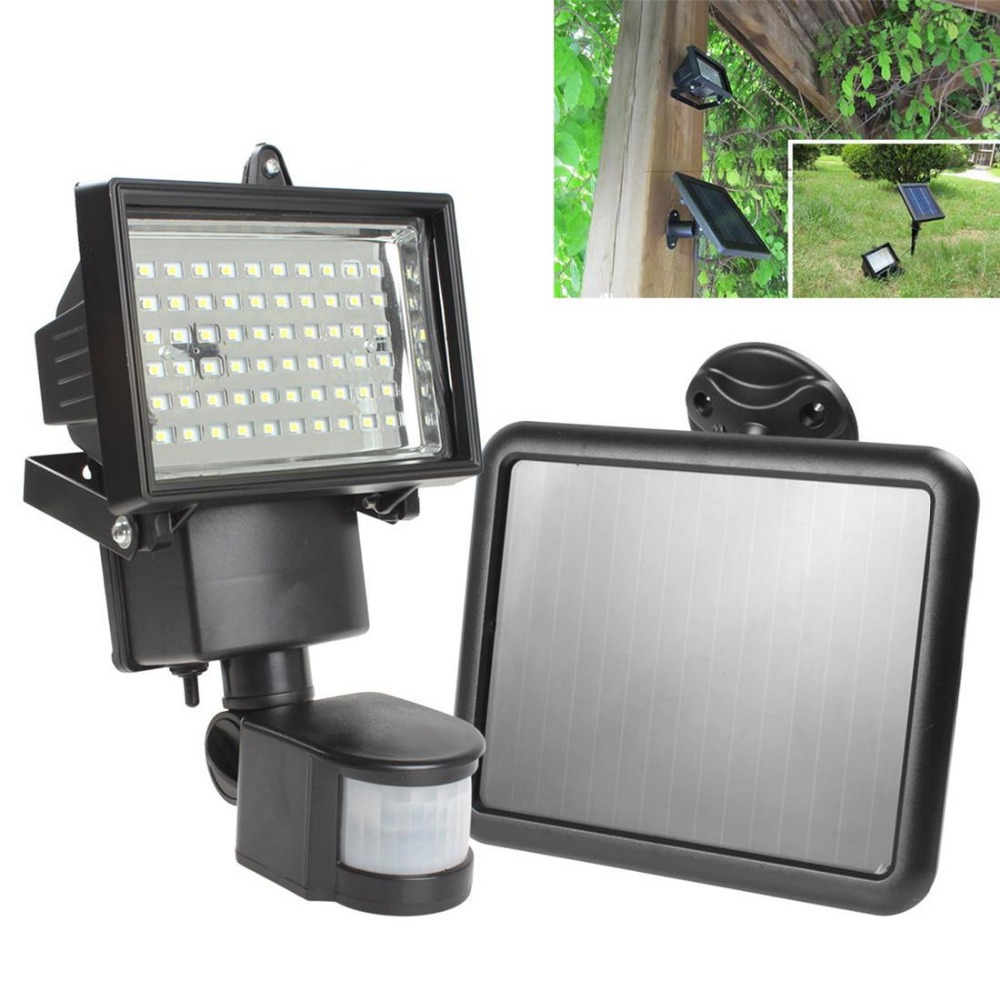 Solar Panel LED Flood Security Garden Light PIR Motion Sensor 60 LEDs Path Wall Lamps Outdoor Emergency Lamp Solar Panel LED Flood Security Garden Light PIR Motion Sensor 60 LEDs Path Wall Lamps Outdoor Emergency Lamp