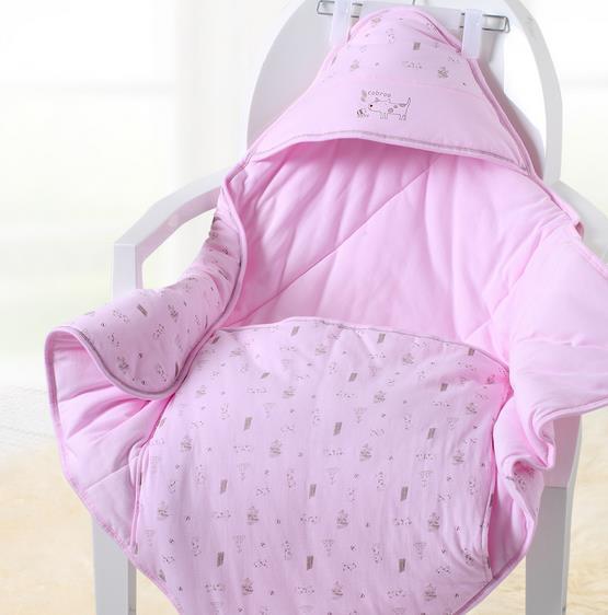 2014 baby blanket Infant hoodie Swaddle Swaddling fleece sleeping bag cart stroller sack Newborn autumn winter Sleepsacks