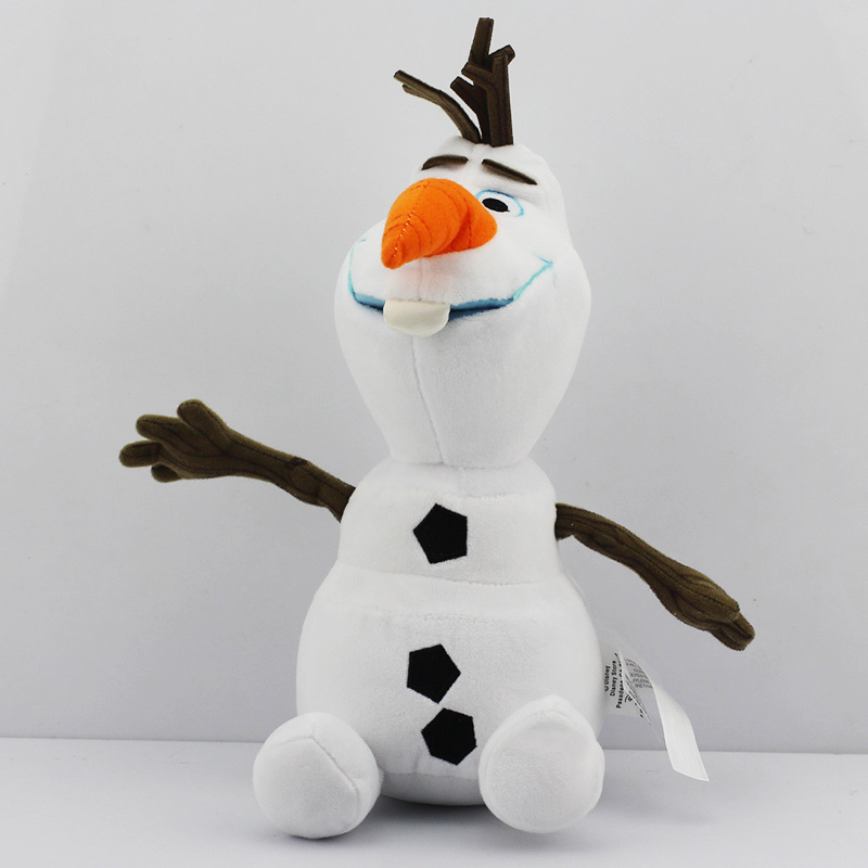 50pcs/lot  EMS  25-30CM 12inch Cartoon Frozen plush Frozen Olaf Plush Olaf plush Toys Frozen figures