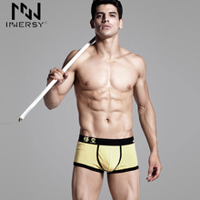Innersy 2016 Brand Men Underwear Sexy Mens font b Panties b font Cotton Boxer Shorts Modal