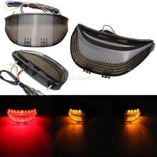 Motorcycle Integrated LED Turn Signals Tail Light For Honda