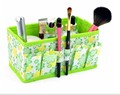2016 Hot Sale Multifunction Beauty Flower Folding Multifunction Makeup Cosmetic Storage Box Container Case Organizer 7