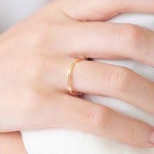 1 PCS Hot selling Korean Women Jewelry Elegant Shiny Ring Fashion Engagement Stylish Charm For Gift