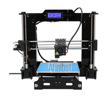 2015 Afinibot 3d printer DIY Kit with LCD Screen Acrylic Frame Reprap Prusa i3 desktop impressora +Free 2 Roll filament
