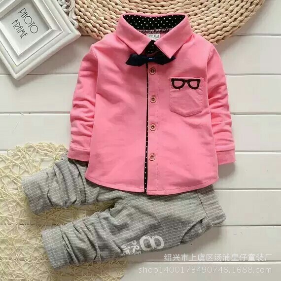 1 4 Years 2016 New Fashion Baby Boy Clothes Kids Children Formal Clothing Set For Toddler