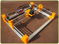 NEW 2000mw DIY Laser Engraving Machine Laser Printer Marking Machine working area 29 19cm DIY Laser