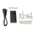 100 Original DJI OSMO Intelligent Battery Charger with a free travel universal conversion socket for different
