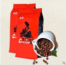 Free Shipping X9 Yunnan Small Seed Coffee Beans AA Level Sugar free Delicate Taste Slimming Coffee