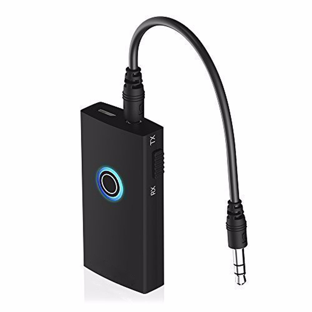 Mini 5V 3.5mm 2in1 Wireless Bluetooth Audio Transmitter and Receiver A2DP Music Stereo Dongle Adapter for TV MP3 PC Speaker