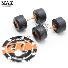 Motorcycle Front/Rear Fork Wheel Frame Slider Crash+ Pad Protector For KTM DUKE125 DUKE200 DUKE390 DUKE 125 DUKE 200 DUKE 390
