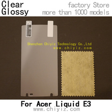 clear glossy LCD Screen Protector Guard Cover Film Shield For Acer Liquid E3 E380 V380 / Acer Liquid E3 Duo