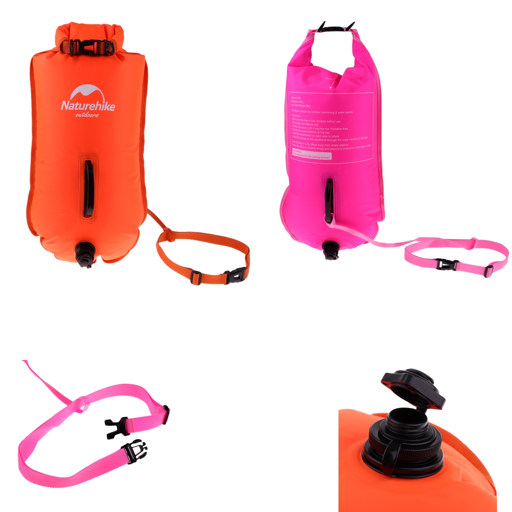 swim safety buoy and dry bag