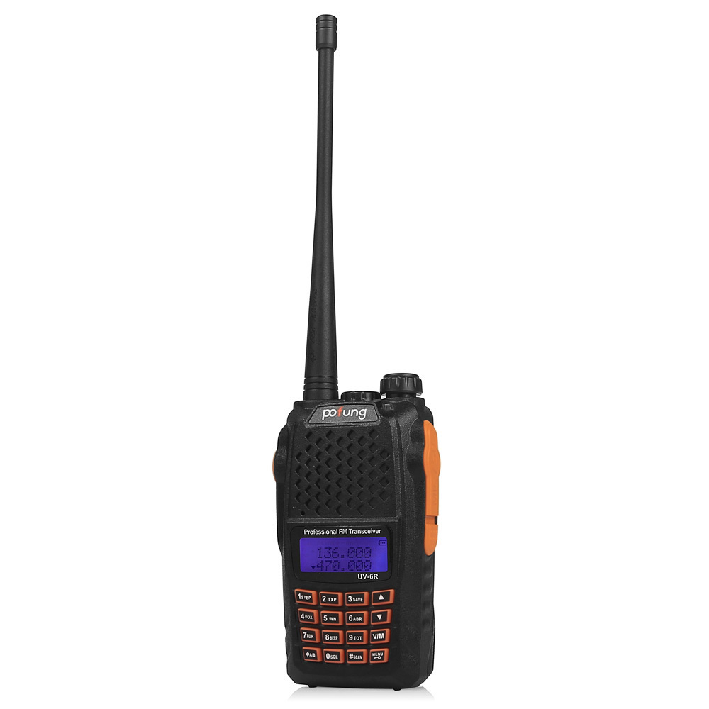  BaoFeng -6r   6R     Pofung UV6R   5  128CH UHF / VHF    
