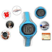 Technical Waterproof Digital Wrist Watch Sport style Alarm light for women lady Synchronous and easily control