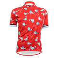 New Many RED MEOW Alien SportsWear Womens Cycling Jersey Cycling Clothing Bike Shirt Size 2XS TO