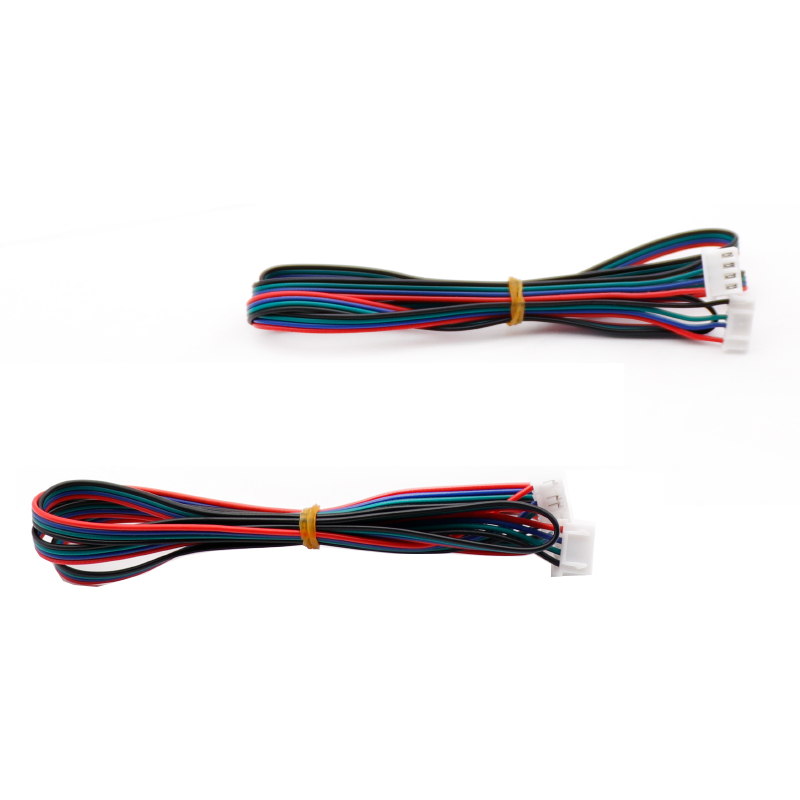 5Pcs 3D Printer Parts Stepper Motor cables 4pin to 6pin XH2.54 connector Q9Q 