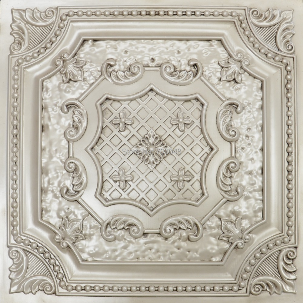 PL04 ancient artistic ceiling tiles 3D embossed antique