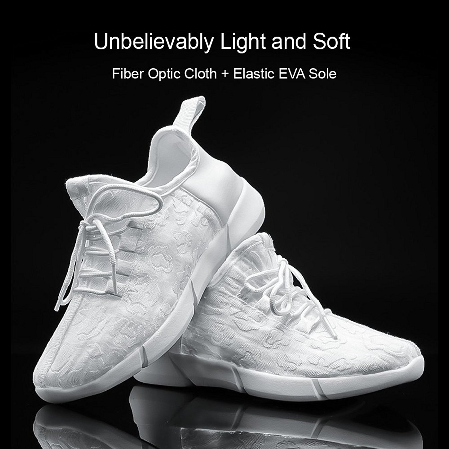 fabric light up trainers