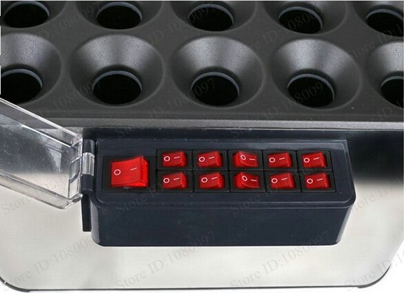 Description Picture 5 of itemElectric 10 tubes egg boiler;Egg roll fry machine;breakfast egg machine egg roll making machine