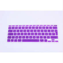 AZERTY French Euro EU UK keyboard cover for Apple macbook Air 11″ 11.6 Inch Protective Film for mac book laptop Skin