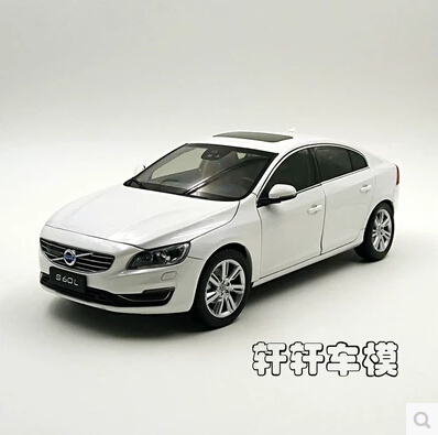 New Volvo S60L 1:18 S60 Original high quality alloy car model simulation Northern Europe luxury cars Limited Collection Gift