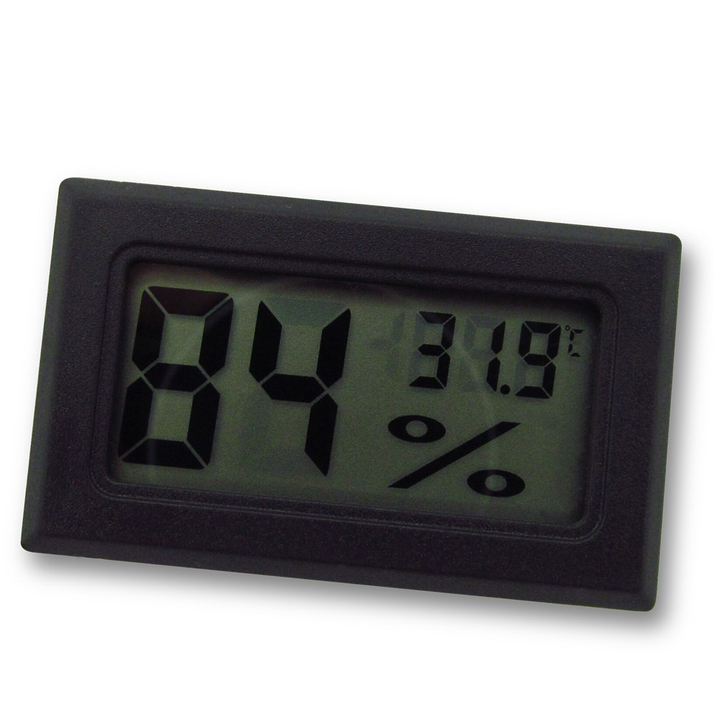 RH LCD Digital Thermometer 50 110C Hygrometer 10 99 Temperature Humidity Meter Gauge Include 2 Battery