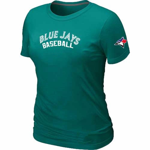 Toronto Blue Jays Nike Women\'s L.Green Short Sleeve Practice T-Shirt