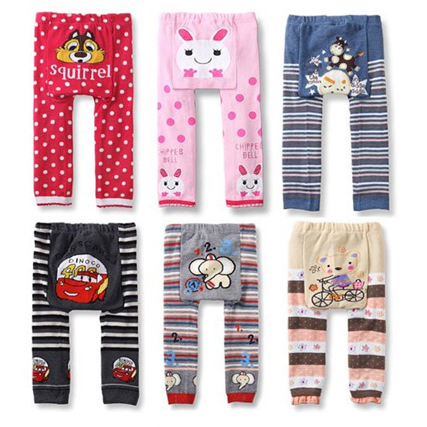 Pattern Printed Boy Girls Kids Pant Baby Toddler Cotton Pant PP Trousers Bottom