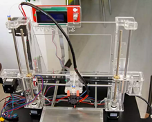New Super cheap 3D Printer acrylic High print quality Prusa Reprap i3 3DArtel with LCD digital