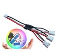 3 in 1 charger cable for 7 4V Li polymer battery 3pcs lot Free shipping