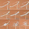 Moda Feminina Strass Cristal Cabeca Bandagem No Cabeca Coroa Tiara De Noiva De Cabelo Acessorios