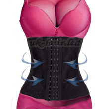 7 Spiral Steel Boned Waist Training Cincher Underbust Corset Waspie Body Shaper