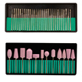 Professional 30 pcs set Nail art drill bits 12pcs set Nail Art Polishing Grinding Heads Nail