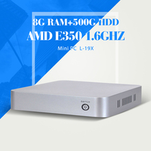Desktop E350 8G RAM 500G HDD desktop computer laptop graphic GPU thin client Mini Computer Mini-ITX mini motherboard