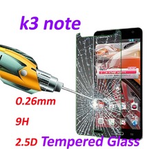 0.26mm 9H Tempered Glass screen protector phone cases 2.5D protective film For Lenovo Lemon K3 Note 5.5 inch
