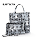 2017 New Laser Package Folding Magic Cube Female Geometric Lattice Beads Bright Package Diagonal Portable Shoulder