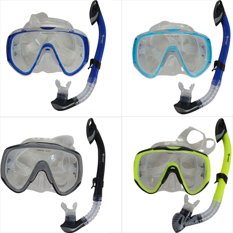 Wave-all-dry-breathing-tube-diving-mask-snorkel-gear-snorkeling-sambo 