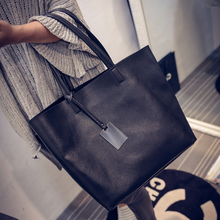 2016 new Korean women Europe bag handbag simple picture Bag Shoulder Bag