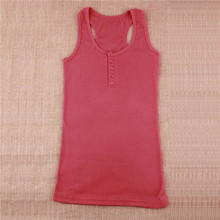 1Pc Hot sale New Ladies Multicolor Long Sleeveless Bodycon Temperament Cotton Long T shirt Tank Top